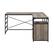 Left. Walker Edison - 59” Urban Industrial 2 Drawer L Shaped Desk - Grey wash.