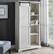 Alt View 15. Walker Edison - 68” Modern Farmhouse Sliding Door Storage Cabinet - Brushed white.