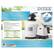 Angle. Intex - 3000 GPH Above Ground Pool Sand Filter Pump w/ Pump Hose (2 Pack).