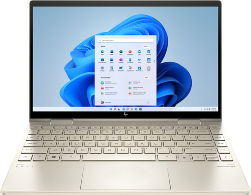 HP - ENVY 2-in-1 13" Touch-Screen Laptop - Intel Evo Platform Core i5 - 8GB Memory - 256GB SSD - Pale Gold