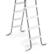 Alt View 1. Intex - Steel Frame Above Ground Swimming Pool Entry Step Ladder - White.