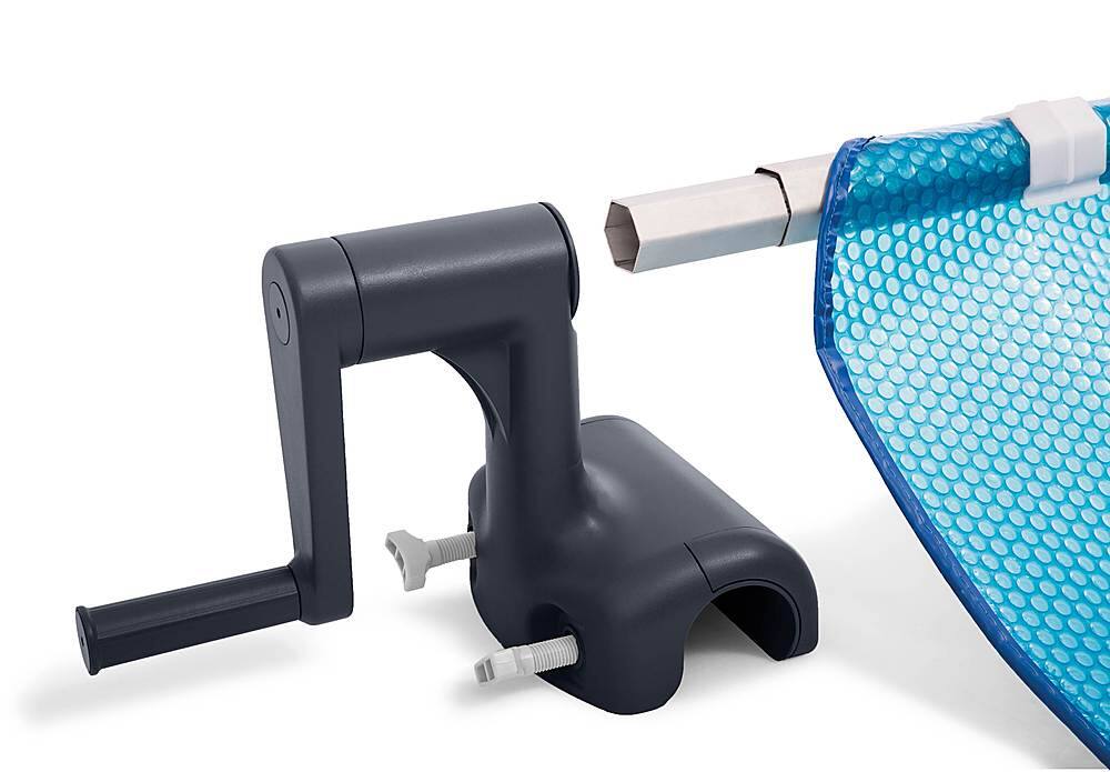 Alt View 12. Intex - Heavy Duty Aluminum Solar Above Ground Pool Cover Reel, Cover Not Included.