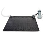 Front. Intex - Solar Water Heater Mat for 8,000 Gallon Above Ground Swimming Pool.