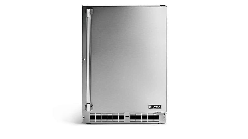 Lynx - Outdoor Refrigerator w/keg option - Stainless Steel - Front_Zoom