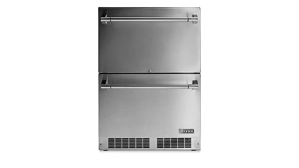 Lynx - Outdoor Drawer Refrigerator - Stainless Steel - Front_Zoom