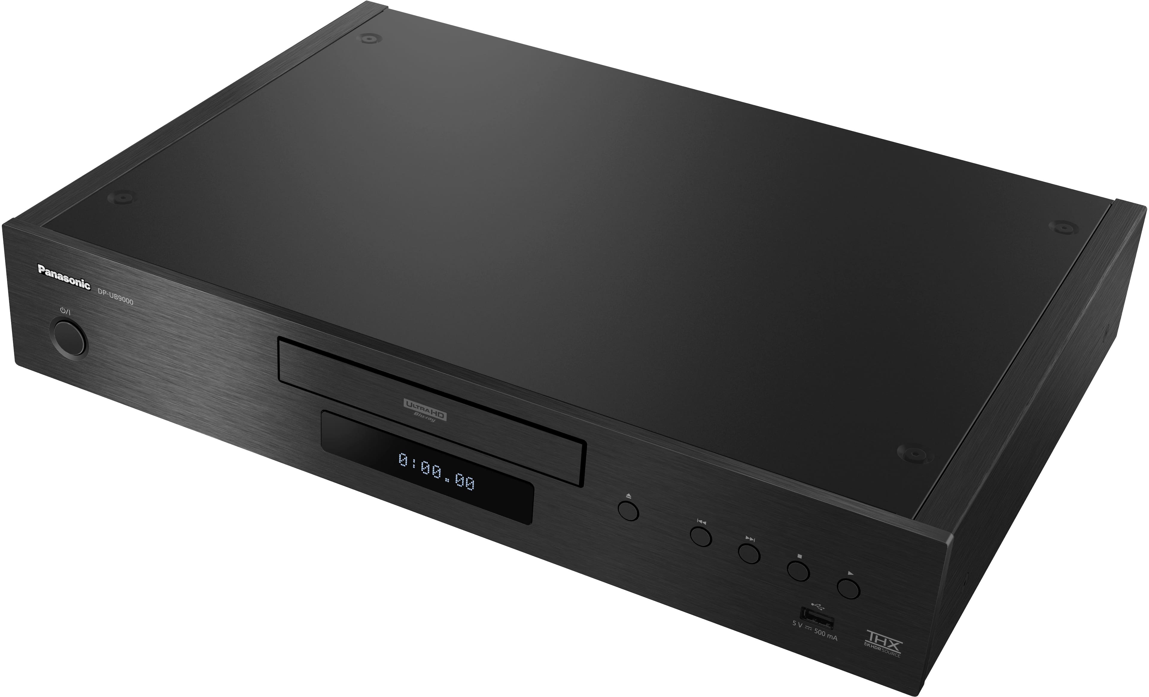 Alt View 11. Panasonic - 4K Ultra HD Streaming Blu-ray Player with HDR10+ & Dolby Vision Playback,THX Certified, Hi-Res Sound-DP-UB9000 - Black.