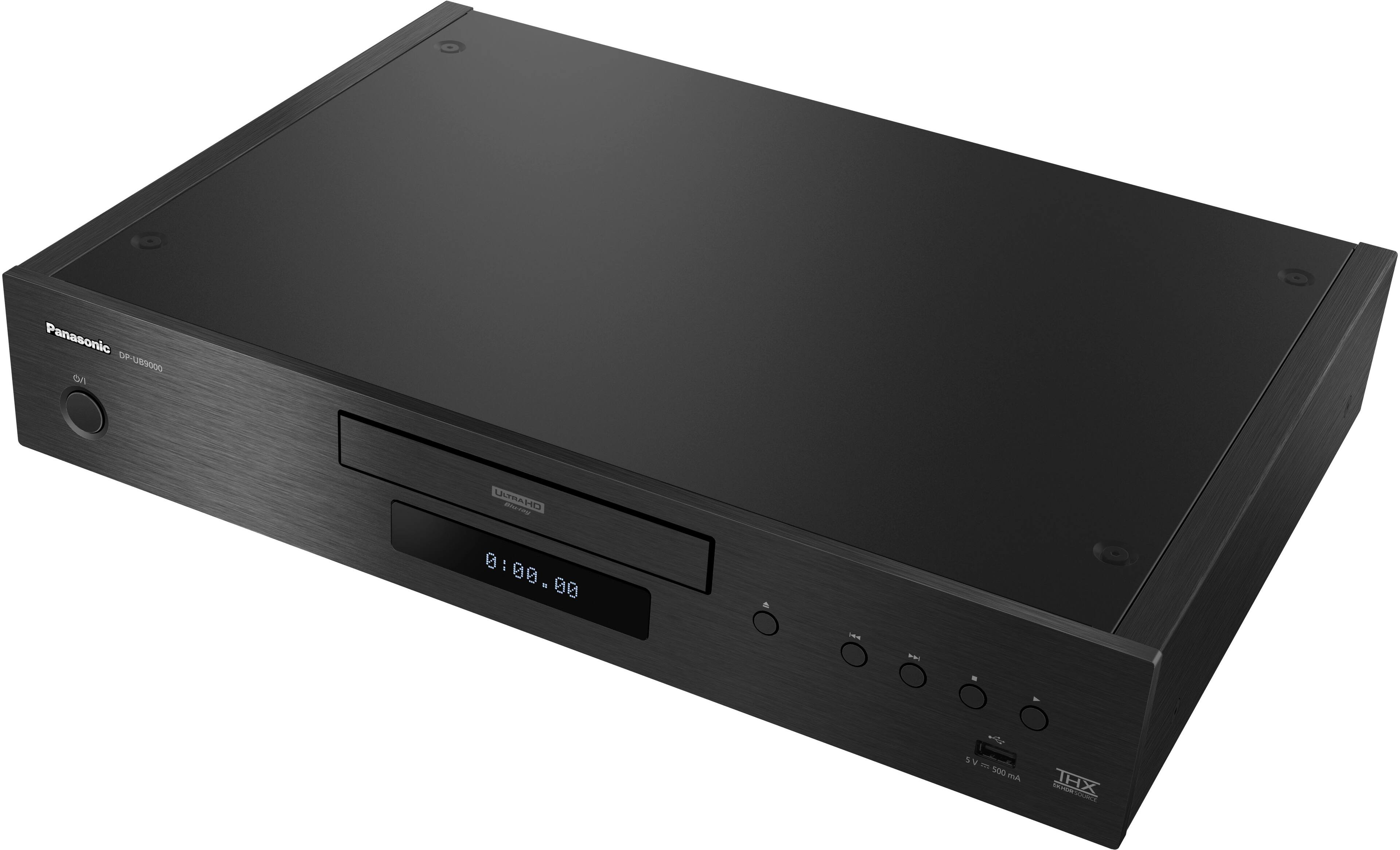 Alt View 11. Panasonic - 4K Ultra HD Streaming Blu-ray Player with HDR10+ & Dolby Vision Playback,THX Certified, Hi-Res Sound-DP-UB9000 - Black.