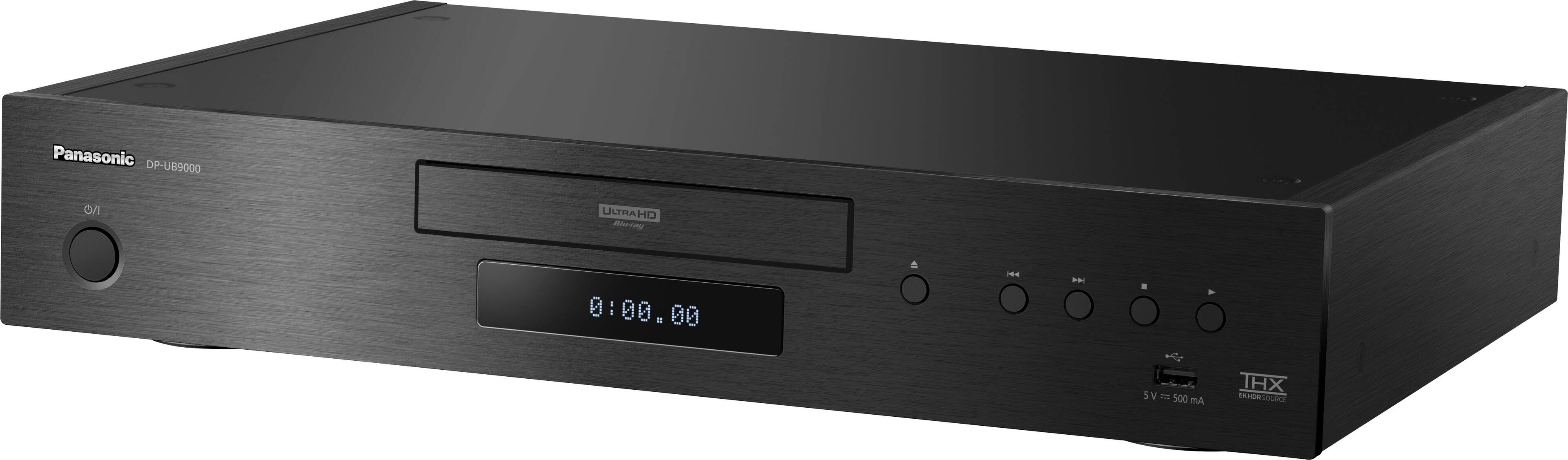 Alt View 11. Panasonic - 4K Ultra HD Streaming Blu-ray Player with HDR10+ & Dolby Vision Playback,THX Certified, Hi-Res Sound-DP-UB9000 - Black.