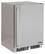 Front. Lynx - 24" 5.3 Cubic ft. Freestanding Refrigerator - Solid door_Right Hinge - Stainless.