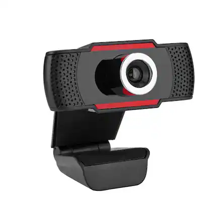 Front. Cluzine - 1080P Full HD USB Webcam Rotatable PC Camera with Mic for Laptop Desktop.
