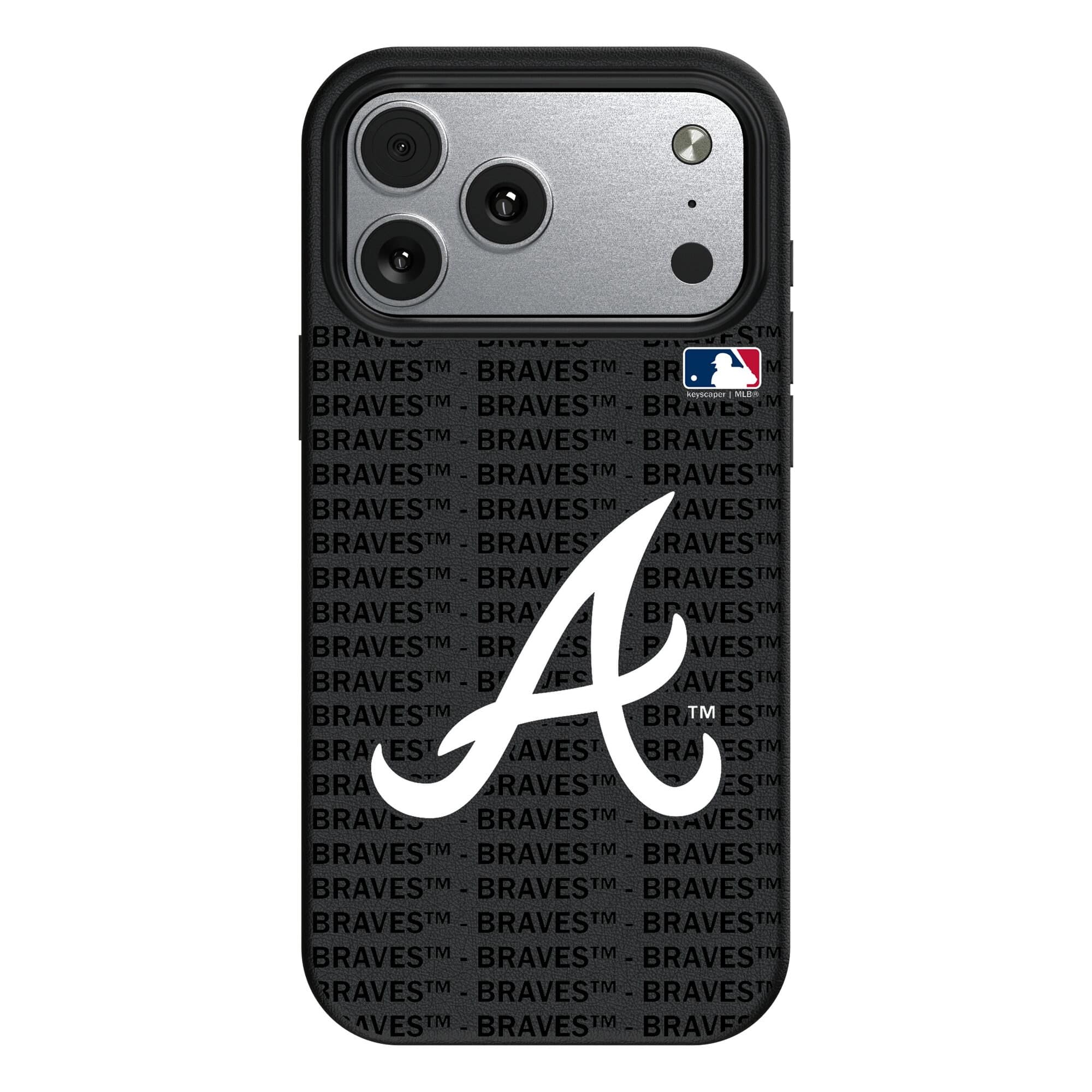 Keyscaper - MLB - Atlanta Braves Primary Logo iPhone Magnetic Bump Case - 17 Pro Max - Black price history on PriceWatchPro