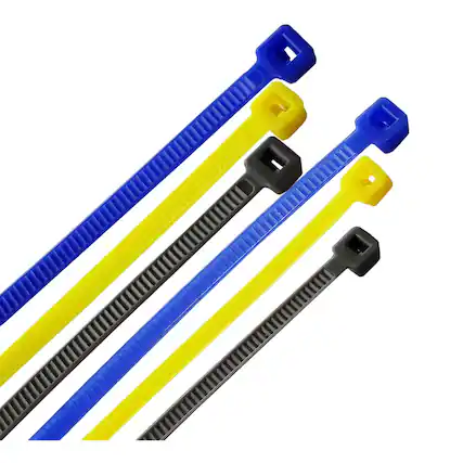 Front. Steel Grip - Steel Grip 4 and 8 in. L Assorted Cable Tie 200 pk.