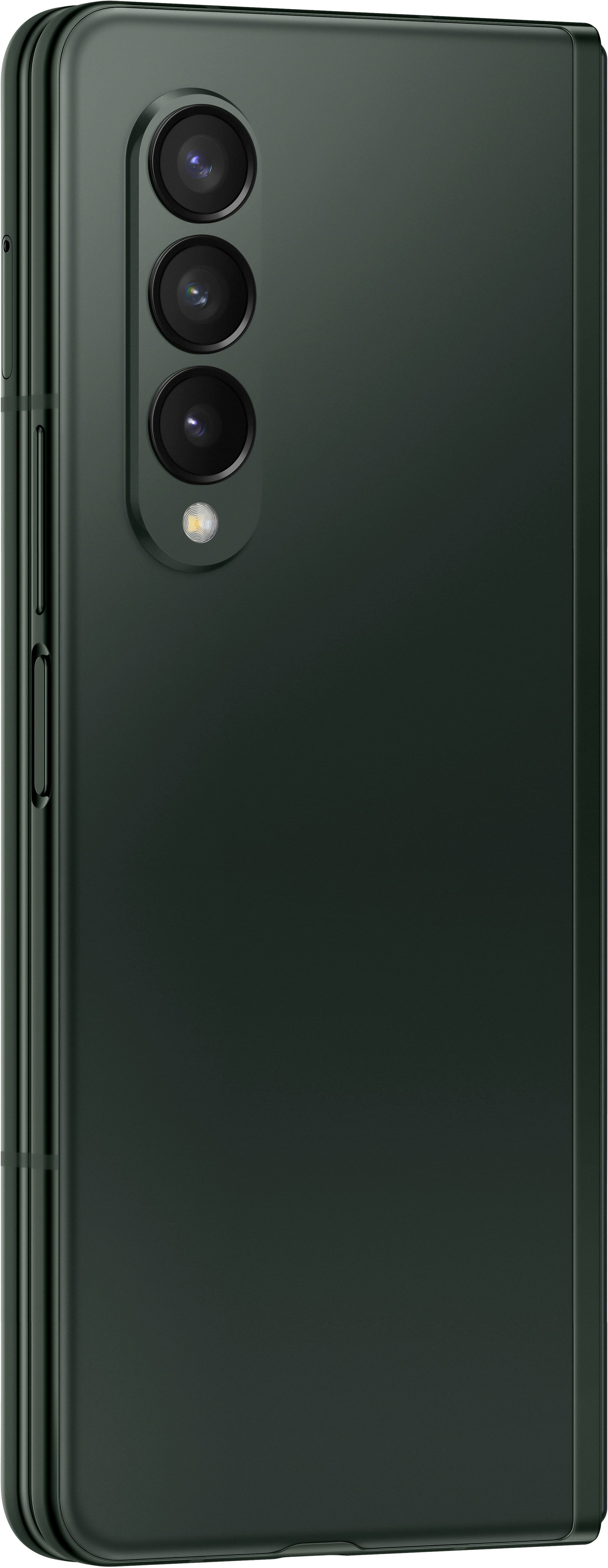 Alt View 2. Samsung - Galaxy Z Fold3 5G 256GB(Unlocked) - Phantom Green.