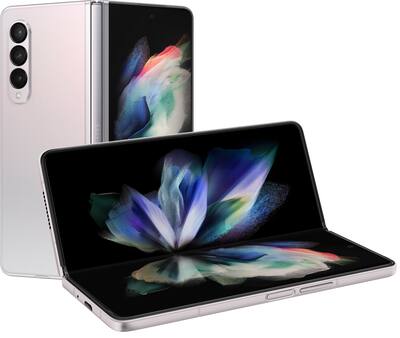 Samsung Galaxy Z Fold3 5G 256GB (Unlocked) Phantom Silver SM Samsung Galaxy Z Fold3 5G 256GB (Unlocked) Phantom Silver SM