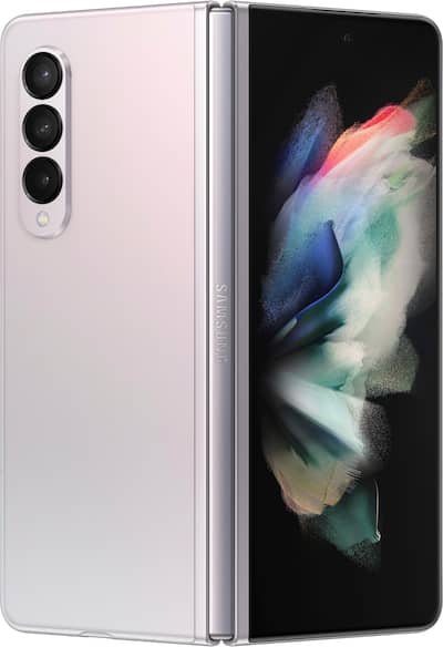 Samsung Galaxy Z Fold3 5G 256GB (Unlocked) Phantom Silver SM Samsung Galaxy Z Fold3 5G 256GB (Unlocked) Phantom Silver SM