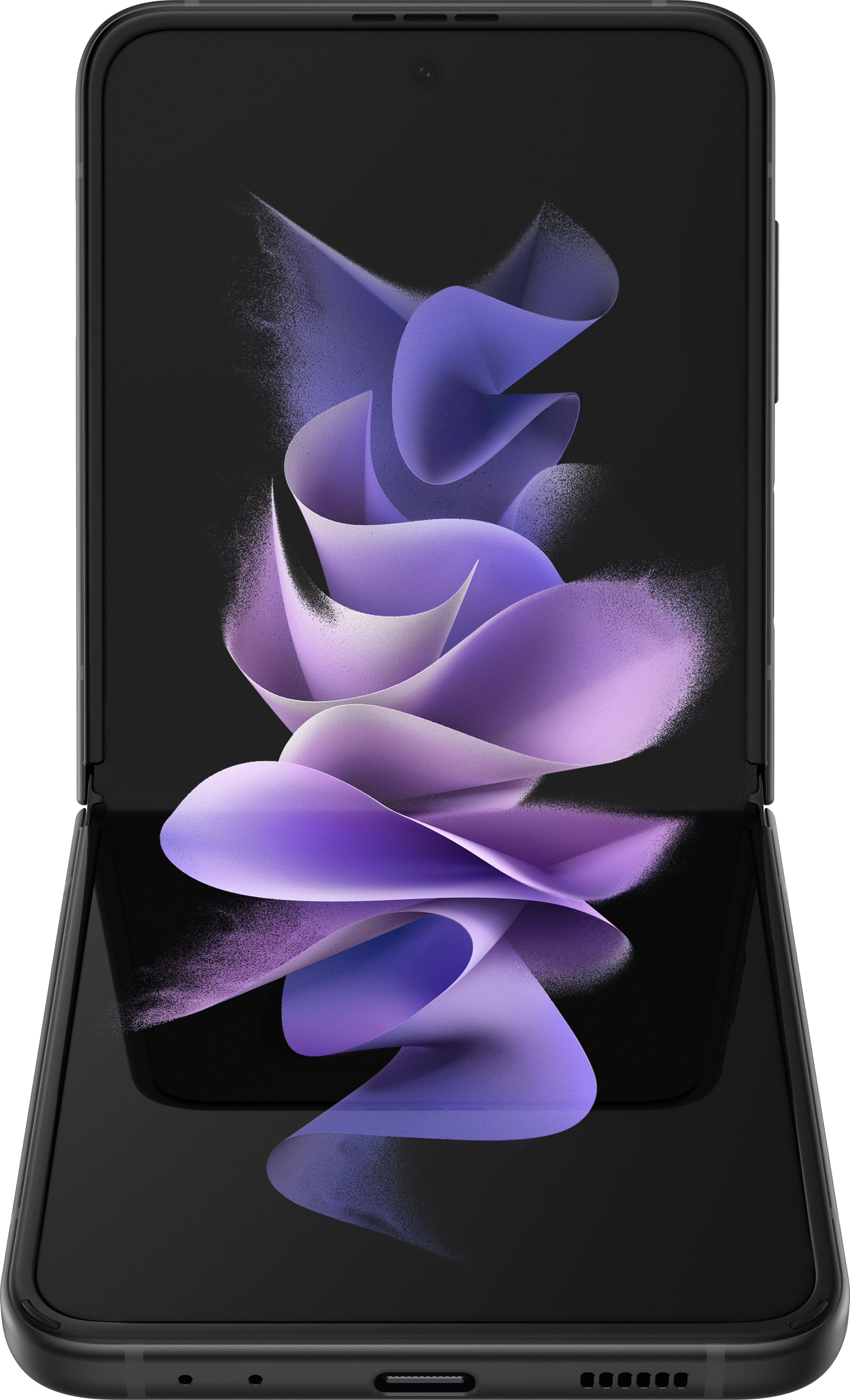 SAMSUNG Galaxy Z Flip 3 5G Cell Phone, Factory Unlocked Android Smartphone,  128GB, Flex Mode, Super Steady Camera, Ultra Compact, US Version, Phantom