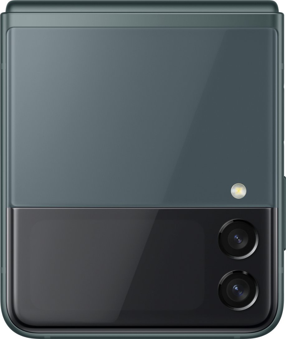 Zoom in on Alt View Zoom 15. Samsung - Galaxy Z Flip3 5G 128GB (Unlocked) - Green.