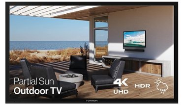 Furrion - Aurora 55" Partial Sun 4K LED Outdoor TV - Front_Zoom