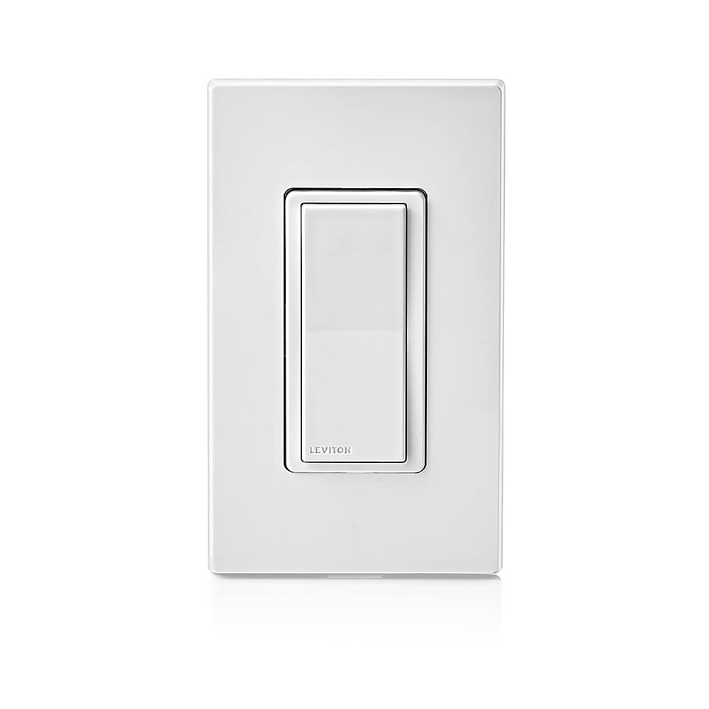 Alt View 18. Leviton - Decora Smart Gen2 WiFi Switch - White.