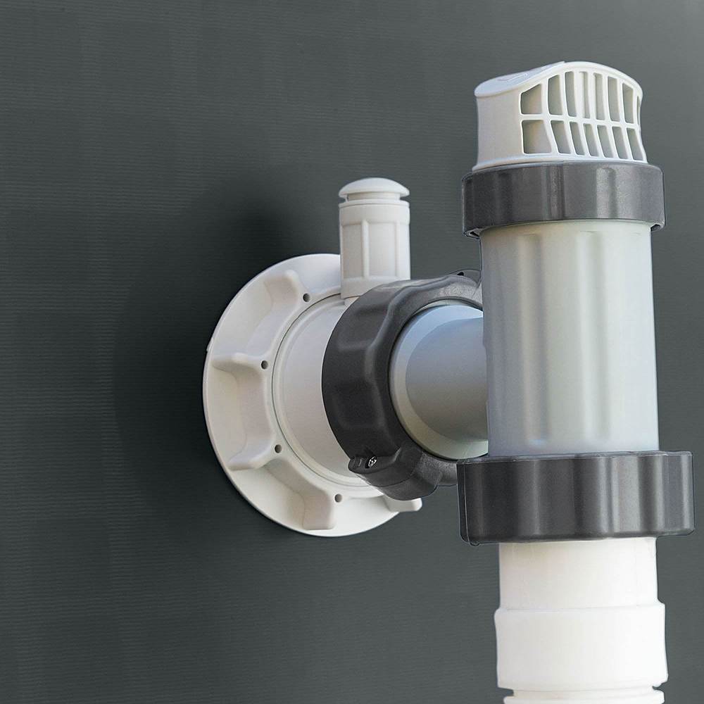 Alt View 15. Intex - 18ft x 52in Ultra XTR Round Frame Above Ground Pool Set and Cleaning Kit.