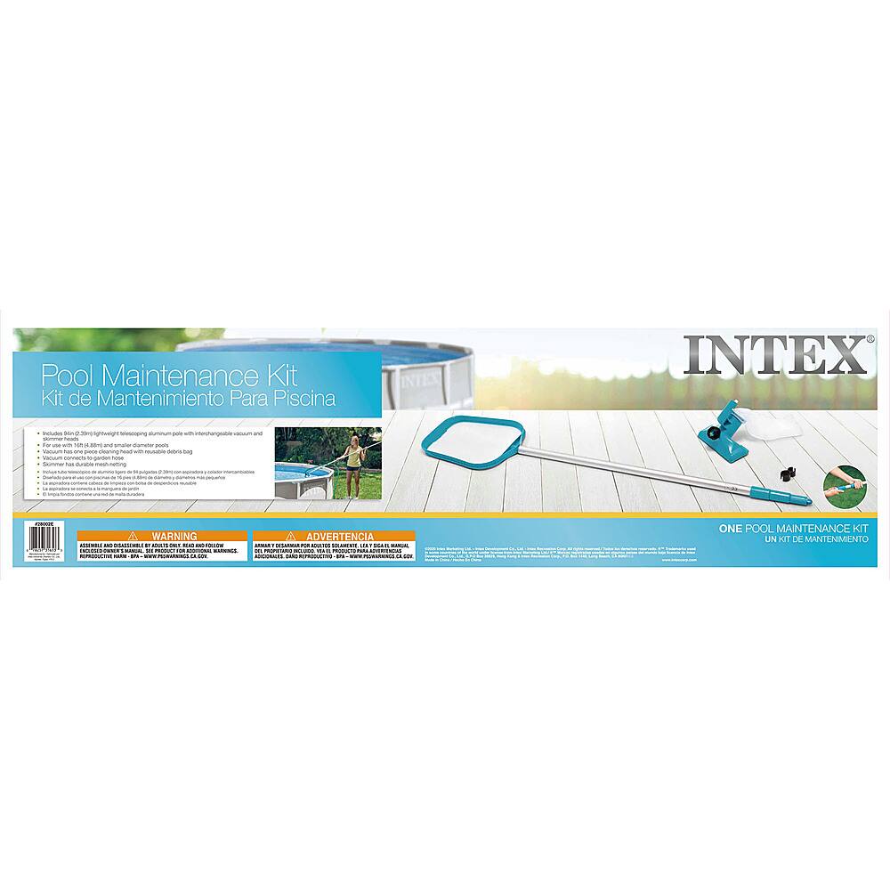 Pool Maintenance Kit Kit de Mantenimiento Para Piscina INTEX