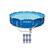 Front. Intex - 12ft x 30in Metal Frame Round Swimming Pool Set 530 GPH Pump & 6 A Filters.