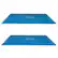 Alt View 11. Intex - 9 x 18 Foot Rectangular Solar Frame Set Swimming Pool Cover (2 Pack).