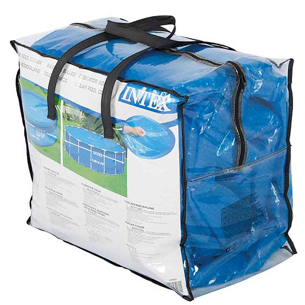 Alt View 15. Intex - 9 x 18 Foot Rectangular Solar Frame Set Swimming Pool Cover (2 Pack).