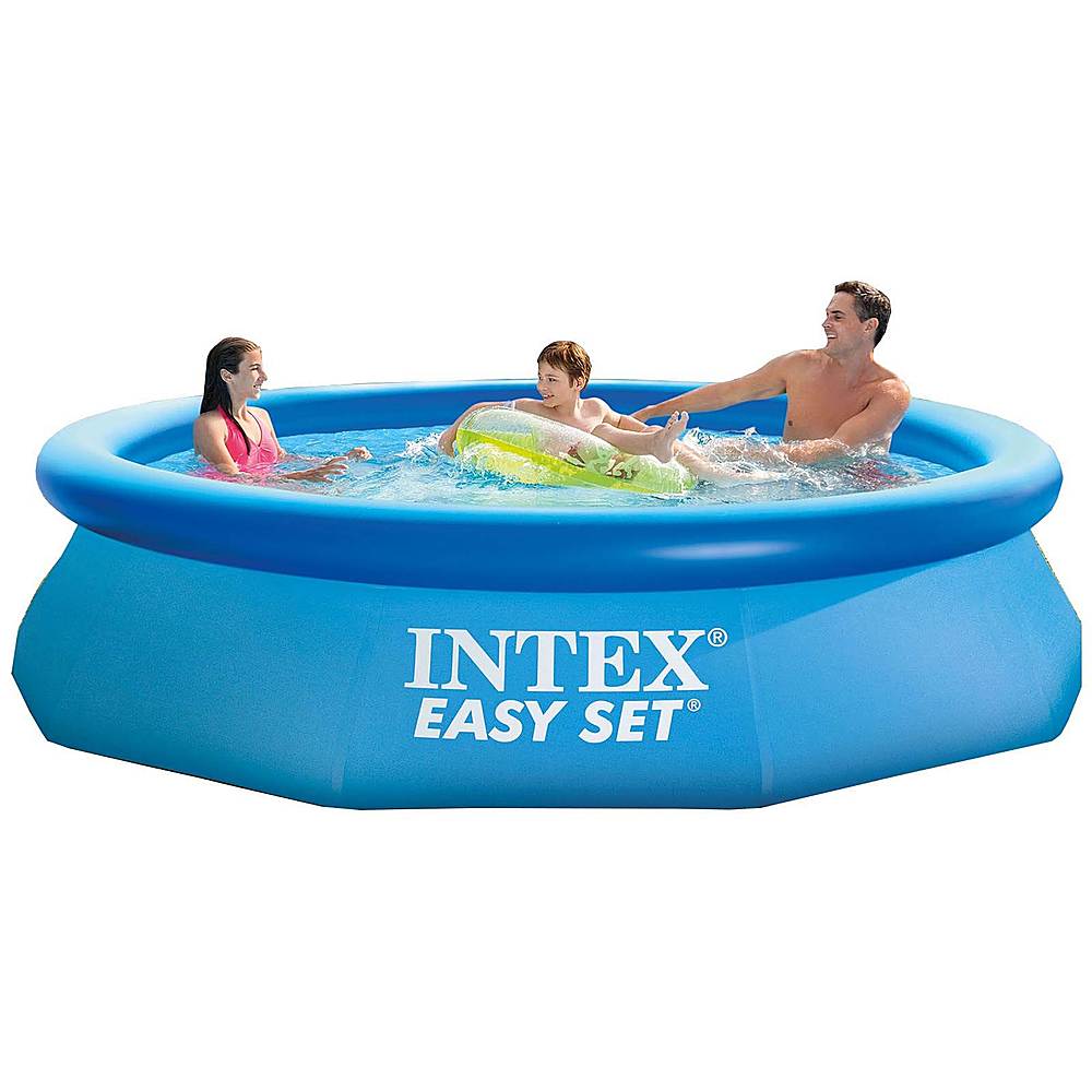 Såvel mentalitet Alabama Best Buy: Intex Easy Set 10ft x 30ft x 30in Above Ground Inflatable Round  Pool (3 Pack) Blue 3 x 28120EH