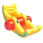 Swimline - Water Rocker Inflatable PVC 2 Person Pool Float - Yellow