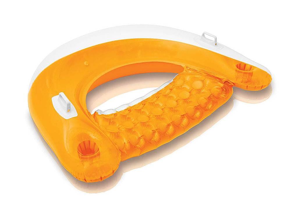 8 Pack INTEX Sit 'n Float Classic Inflatable Raft Swimming Pool Lounge 