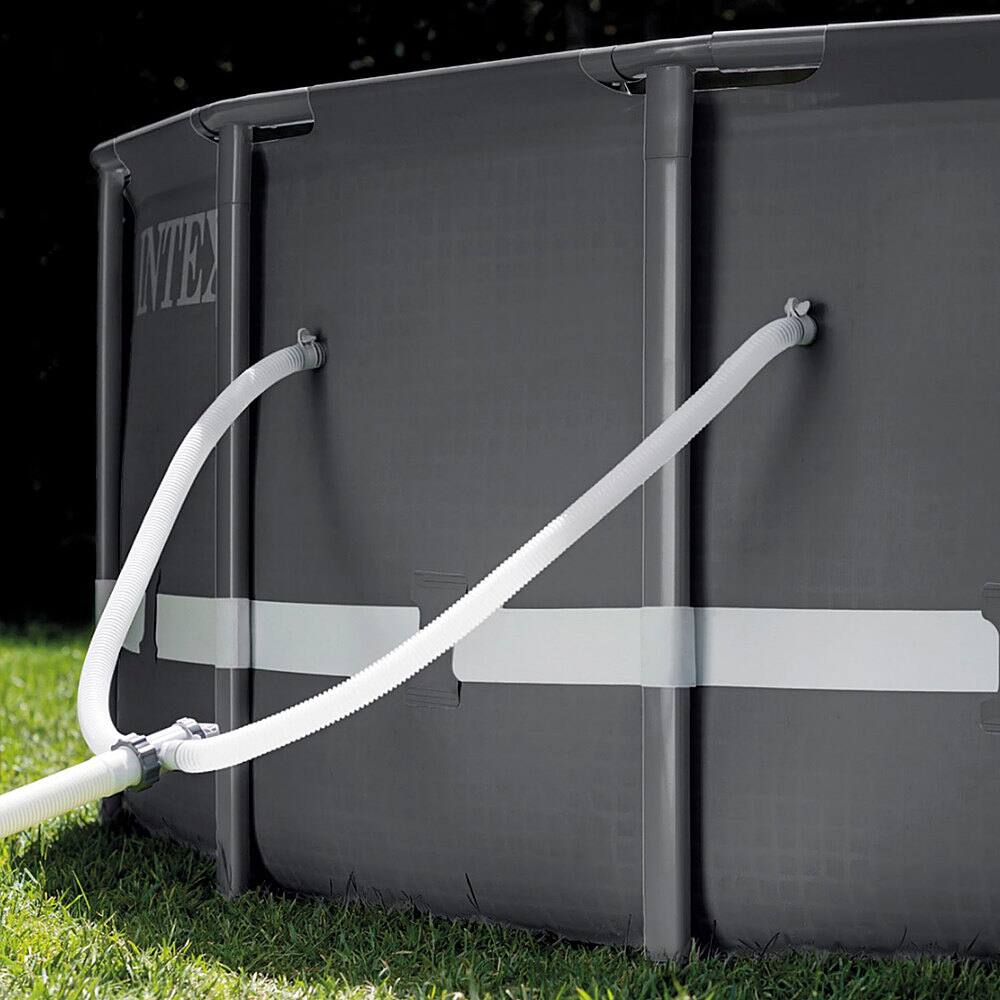 Alt View 13. Intex - 14' x 42" Ultra XTR Frame Above Ground Swimming Pool Set w/ Pump.