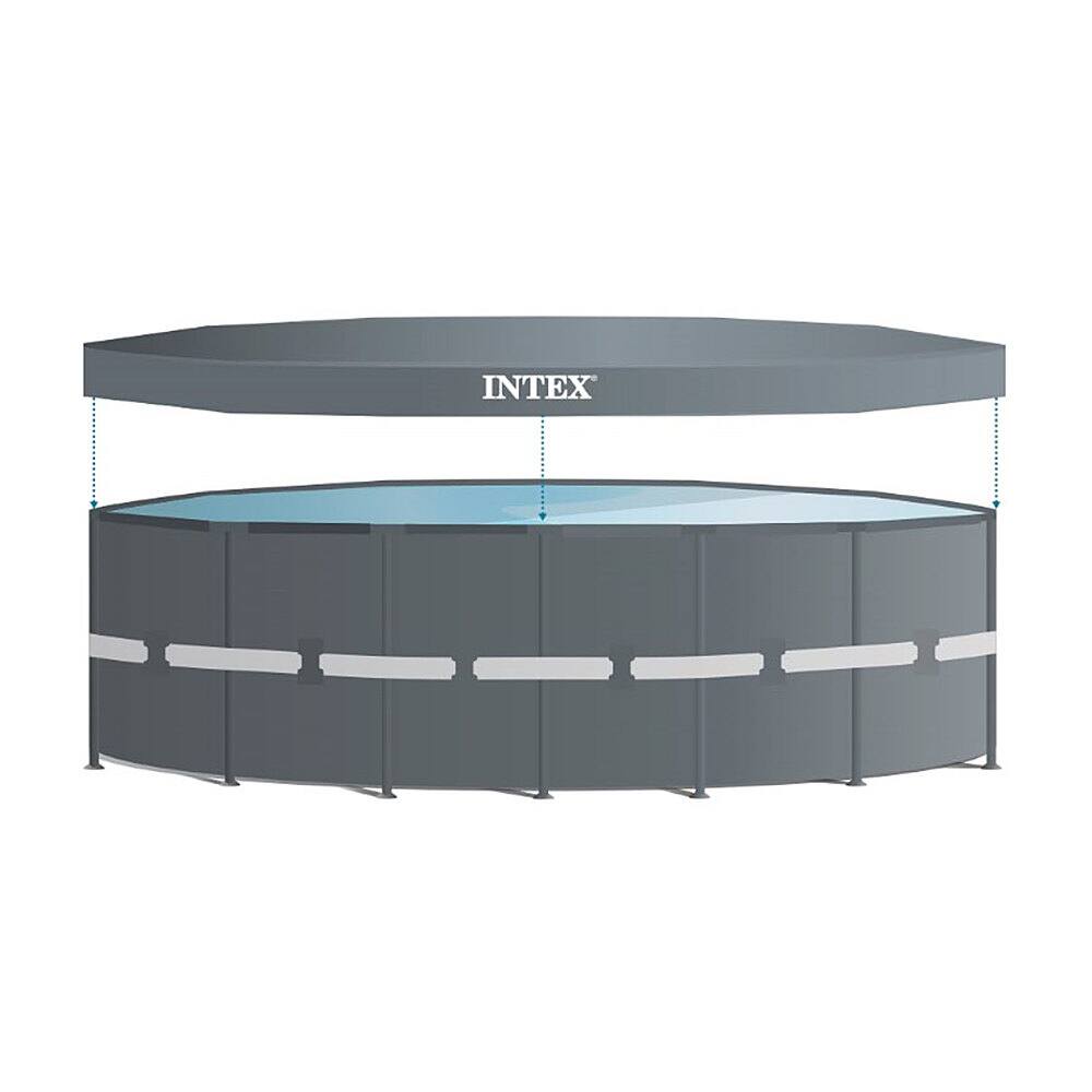 Alt View 14. Intex - 14' x 42" Ultra XTR Frame Above Ground Swimming Pool Set w/ Pump.