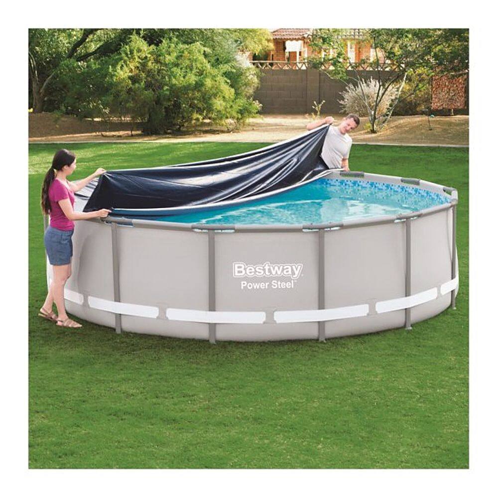 Alt View 13. Bestway - PVC 14 Foot Pool Cover for Pro Frame Pools, Pool Not Included.