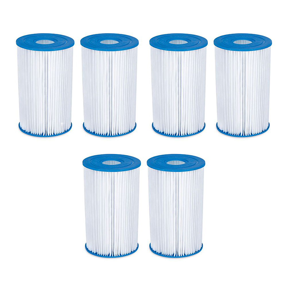 Summer Waves - Replacement Type B Pool and Spa Filter Cartridge (6 Pack)