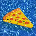 Swimline - Pizza Slice Inflatable Giant Swimming Pool Float Raft Lounger