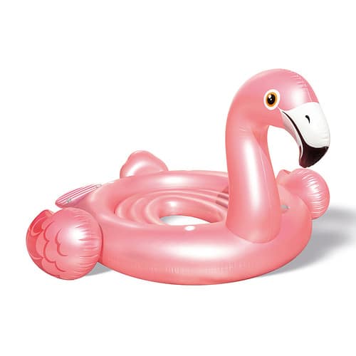 Intex - Giant Inflatable Flamingo Party Island Ride-On Swimming Pool Float