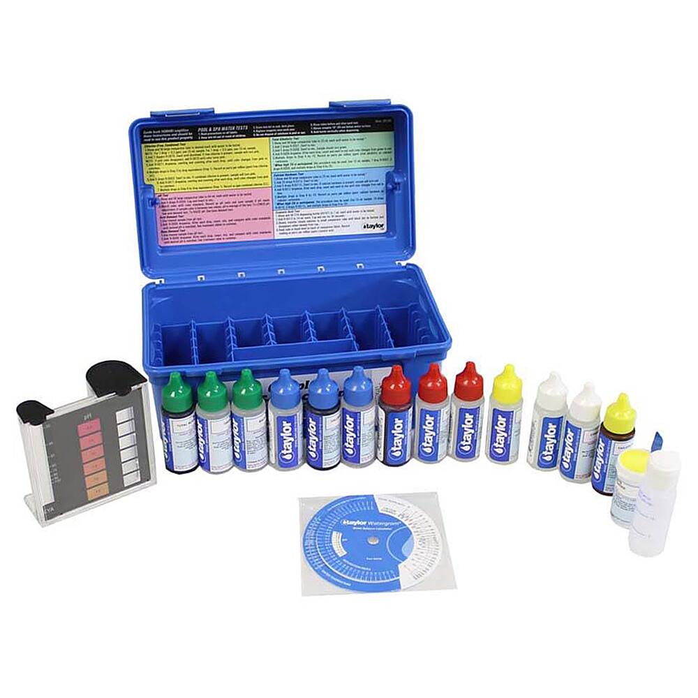 Front. Taylor - Complete Swimming Pool FAS-DPD Chlorine Test Kit.