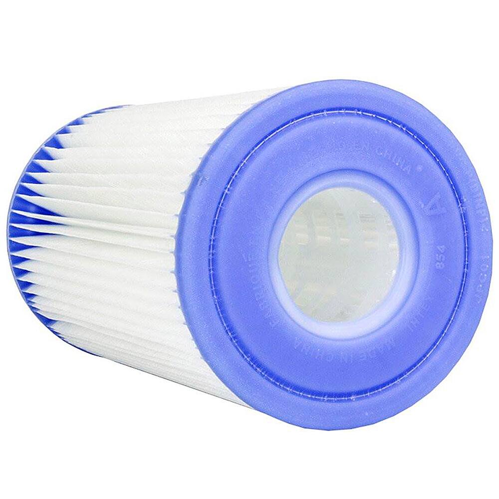 Left. Intex - 29000E Pool Easy Set Type A Replacement Filter Pump Cartridge, (2 Pack).