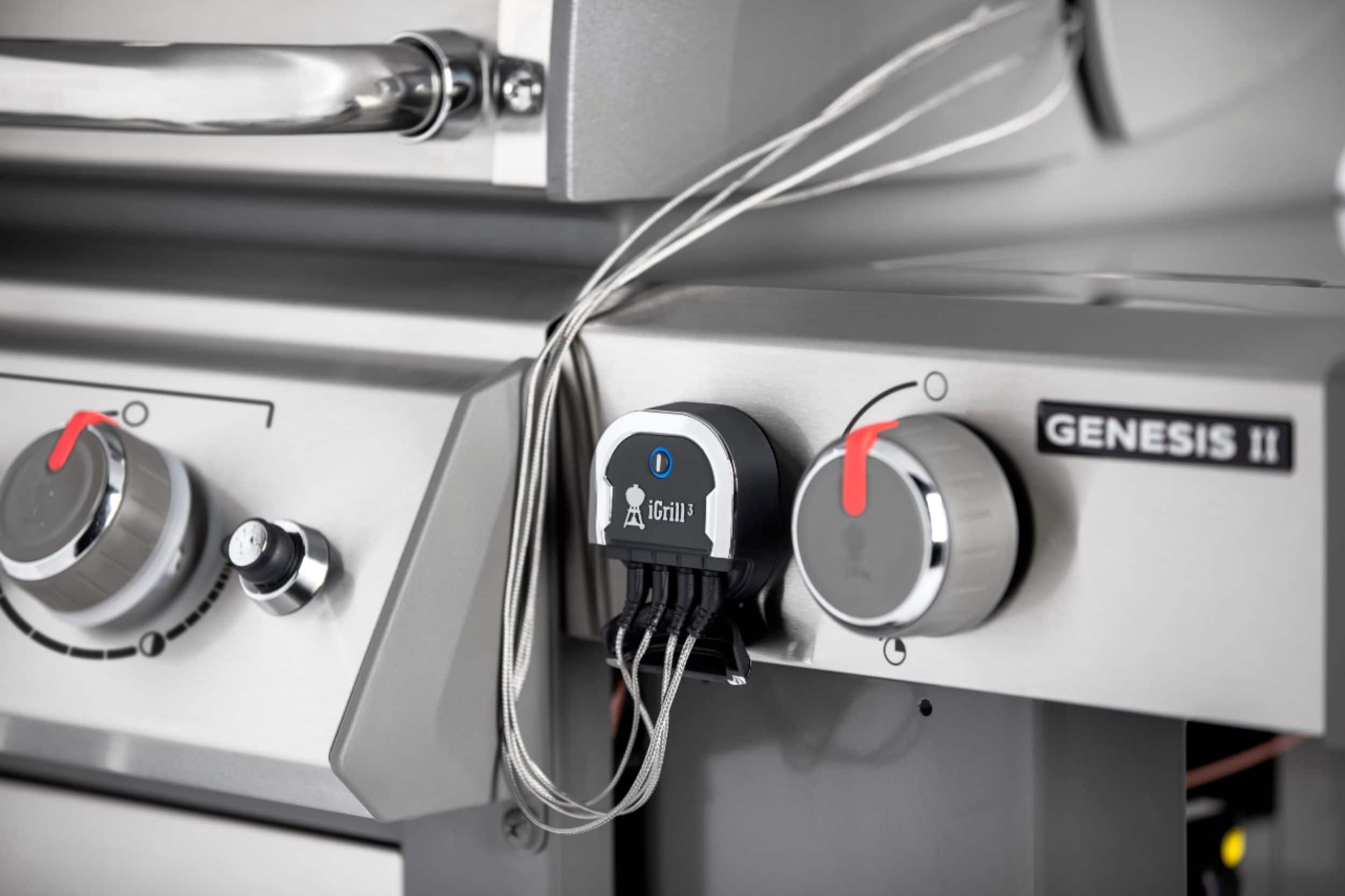 Alt View 11. Weber - iGrill 3 Smart Thermometer - Black.