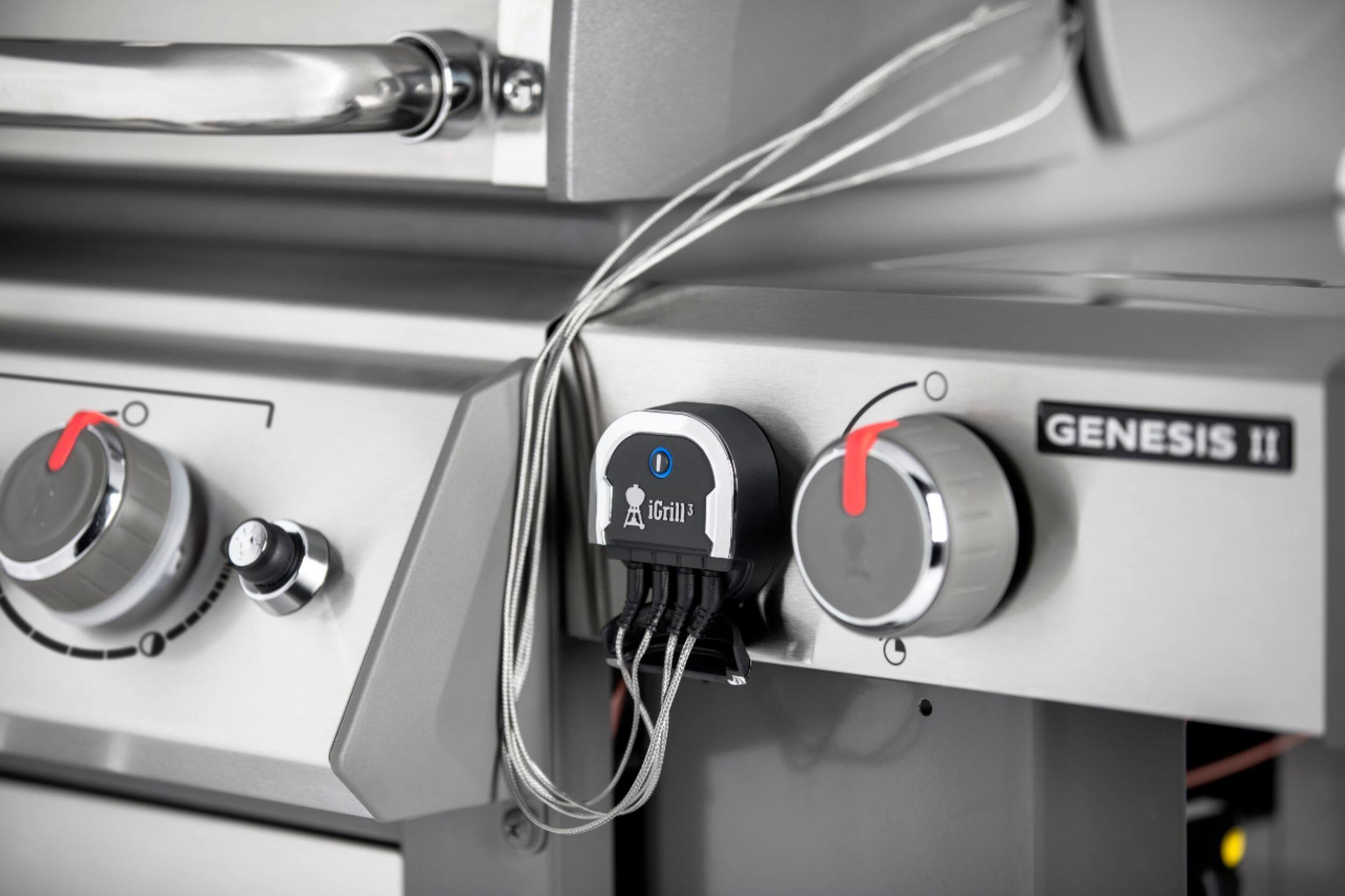 Alt View 11. Weber - iGrill 3 Smart Thermometer - Black.