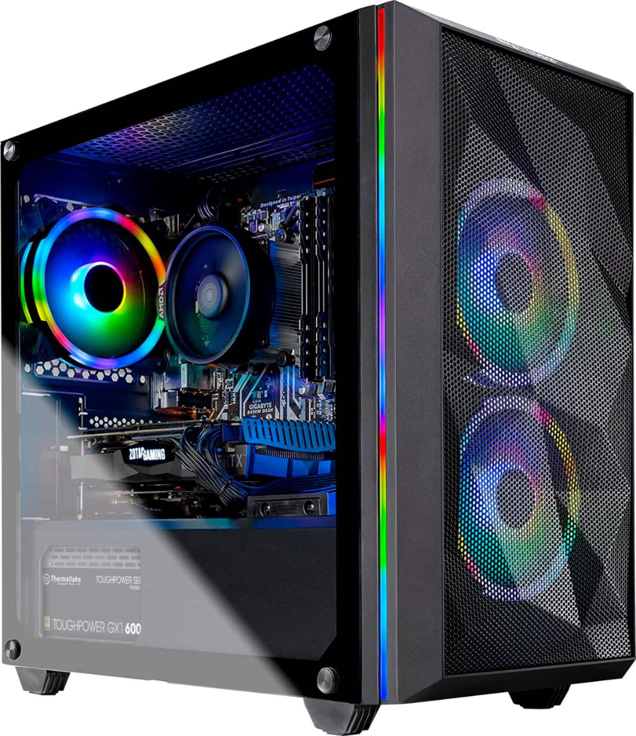 Skytech Gaming Chronos Mini Gaming Desktop AMD Ryzen 5 3600 16G 