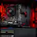 Alt View 4. Skytech Gaming - Chronos Mini Gaming Desktop - AMD Ryzen 5 3600 - 16G Memory - NVIDIA GeForce RTX 2060 - 1TB SSD - Black.
