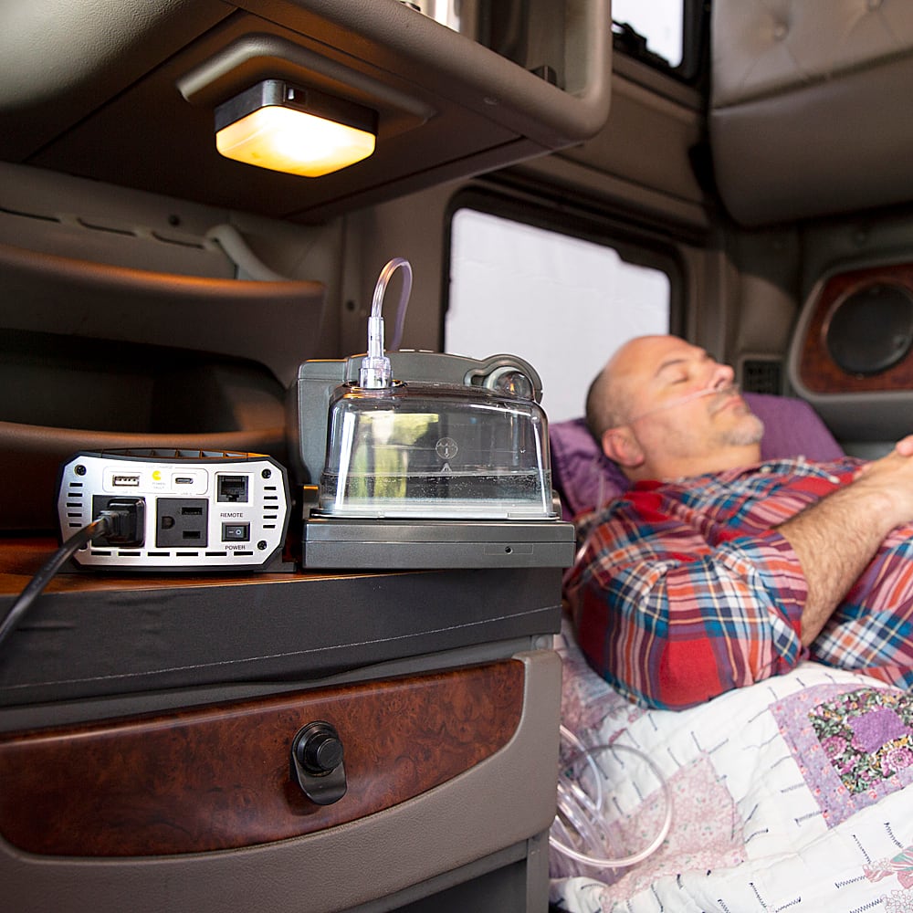 Alt View 14. Cobra - PURE SINE 400 Watt Power Inverter with Fast Charge USB - Black.