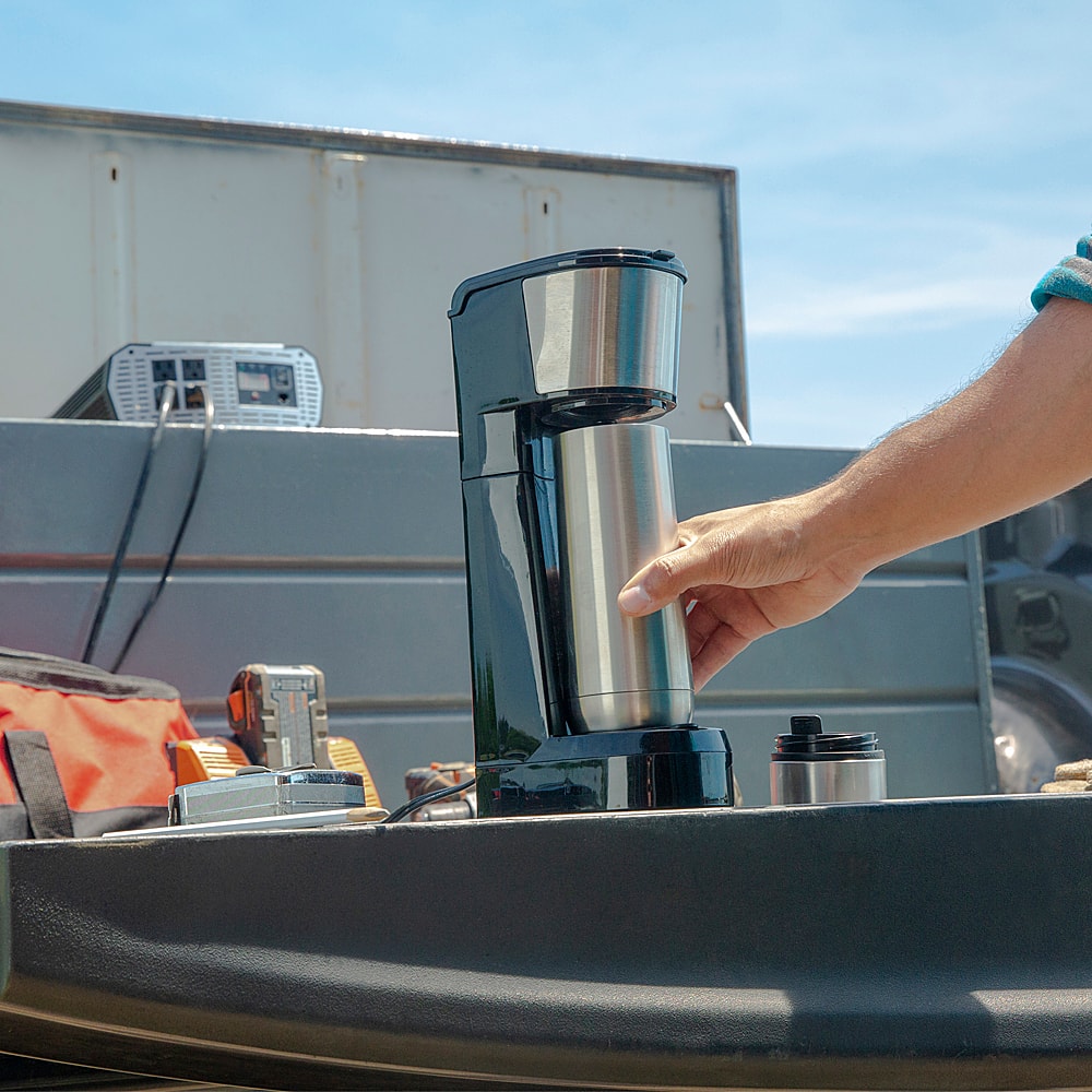 Alt View 14. Cobra - PRO 3000 Watt Power Inverter with Fast Charge USB and Remote Control - Black.