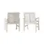Alt View 11. Walker Edison - Windsor Acacia Wood Patio Chairs, Set of 2 - White Wash.