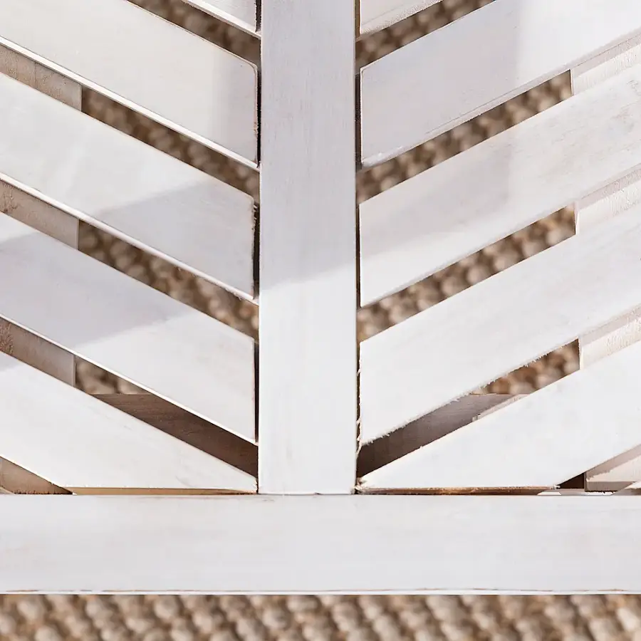 Alt View 15. Walker Edison - Windsor Acacia Wood Patio Chairs, Set of 2 - White Wash.