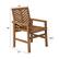 Alt View 21. Walker Edison - Windsor Acacia Wood Patio Chairs, Set of 2 - White Wash.