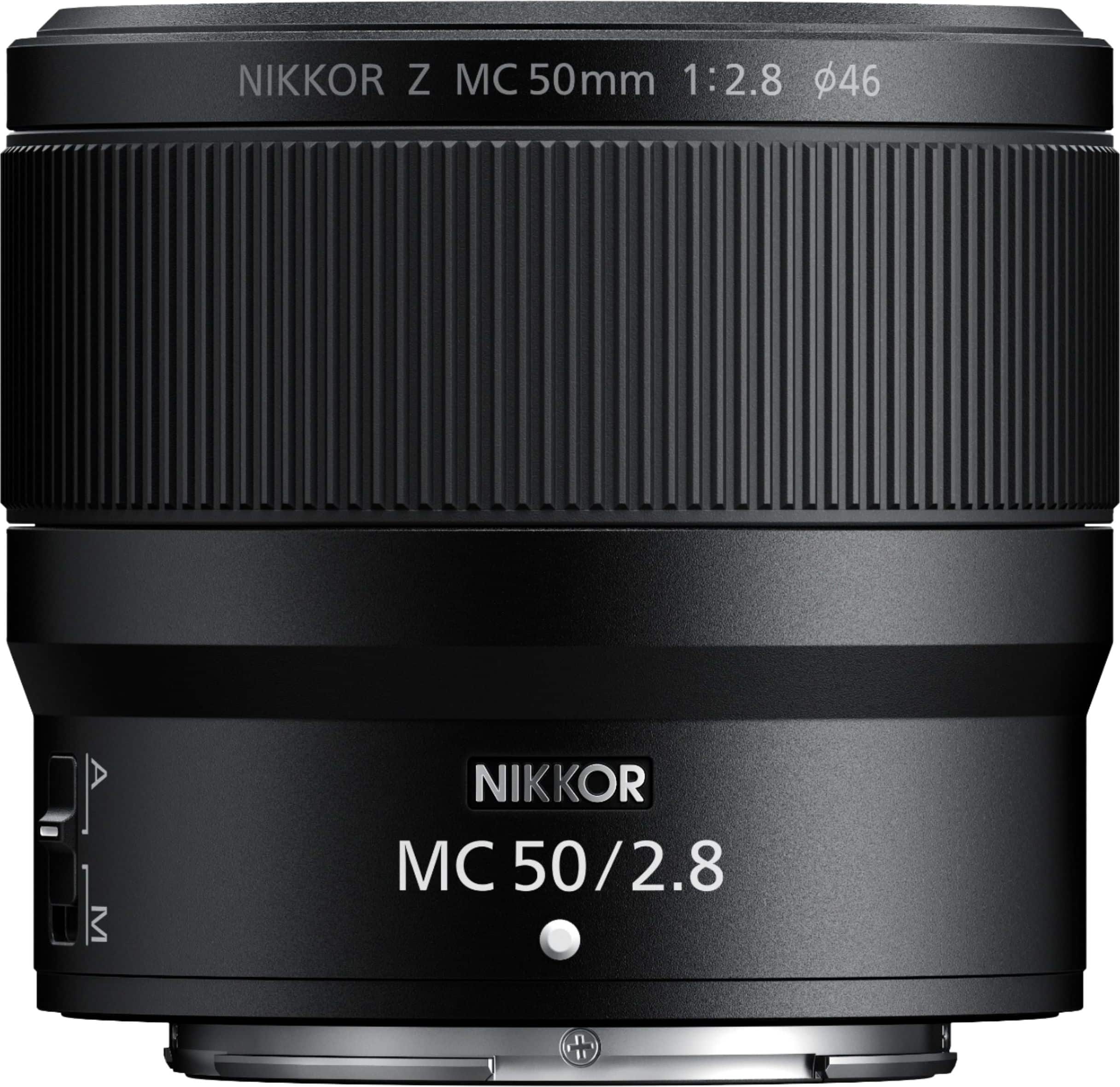 Front. Nikon - NIKKOR Z MC 50mm f/2.8 Macro Lens for Z Series Mirrorless Cameras.
