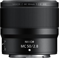 Nikon - NIKKOR Z MC 50mm f/2.8 Macro Lens for Z Series Mirrorless Cameras - Front_Zoom
